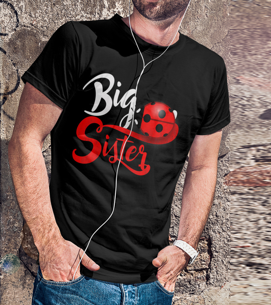 Big Sister Ladybug T-Shirt