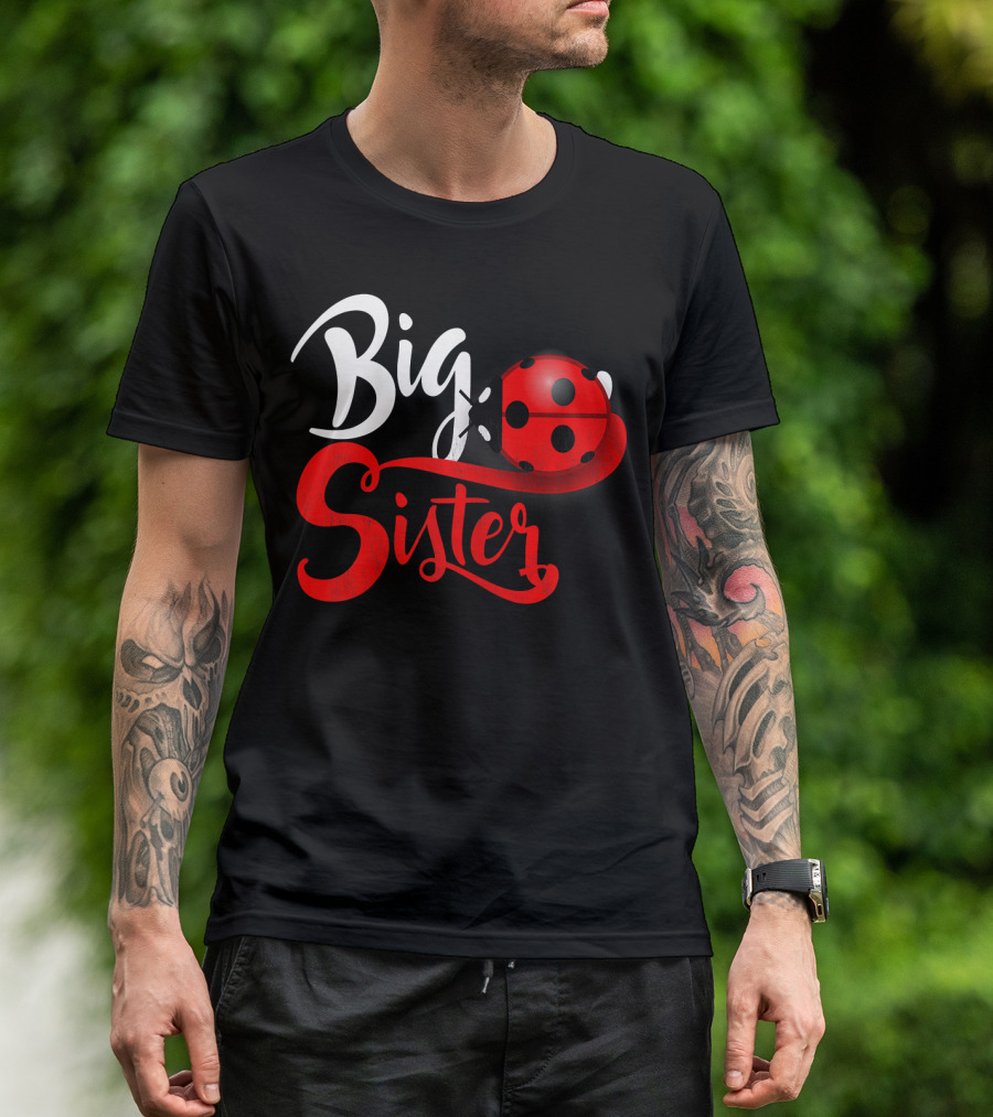 Big Sister Ladybug T-Shirt