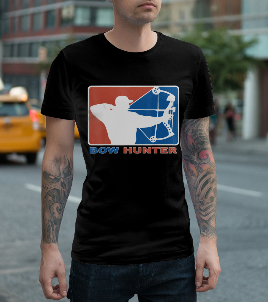 Bow Hunter Major League Inspired Bows and Arrow T-Shirt