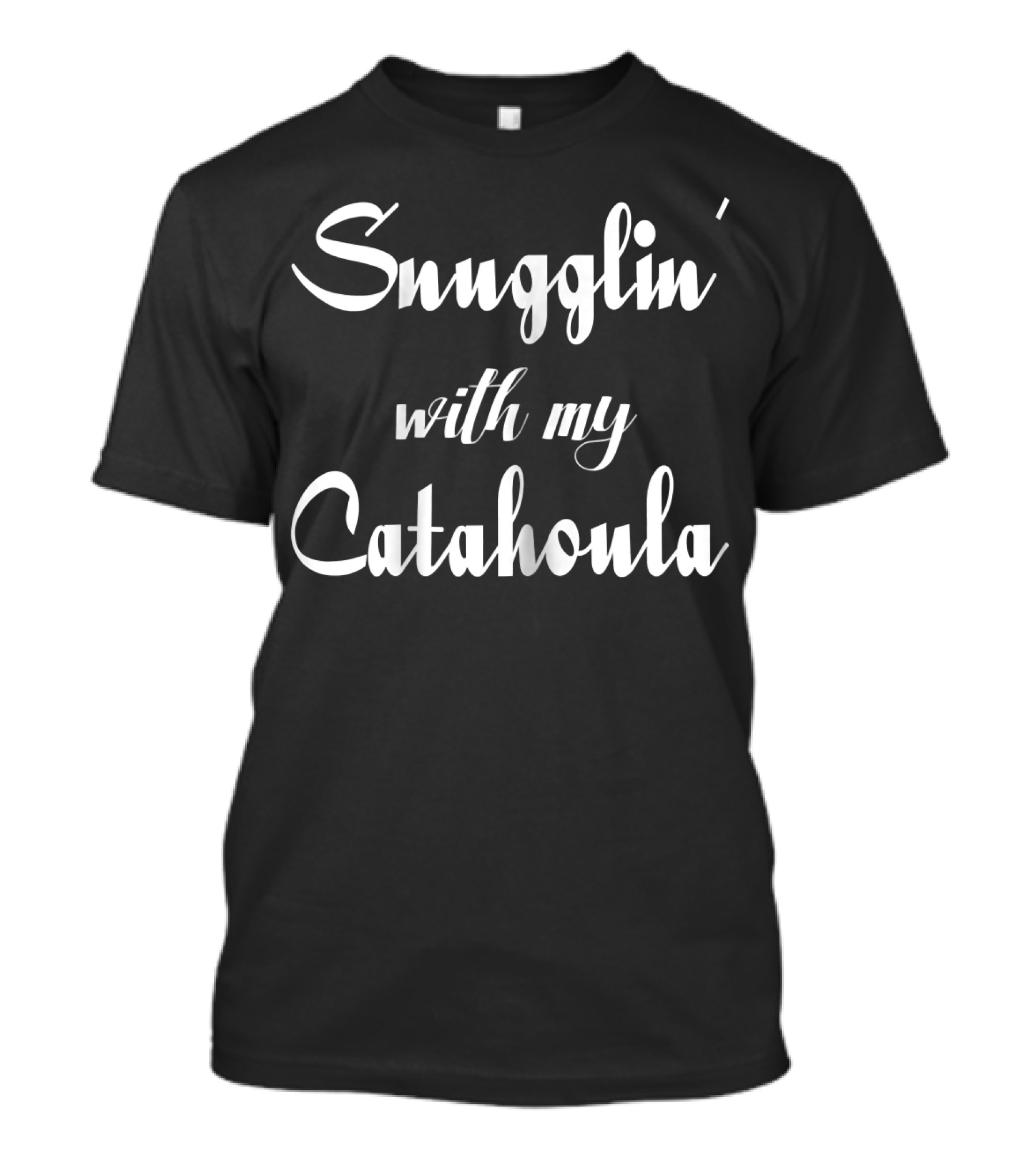 Snugglin' With My Catahoula Leopard Dog T-Shirt