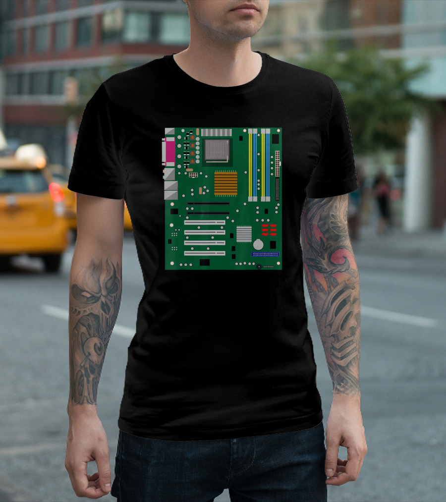 Computer Engineering Motherboard Circuit T-Shirt