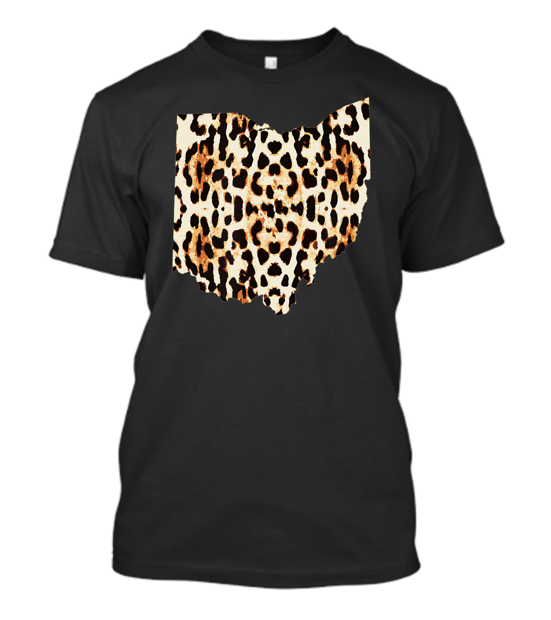 Ohio State Leopard Cheetah Print T-Shirt