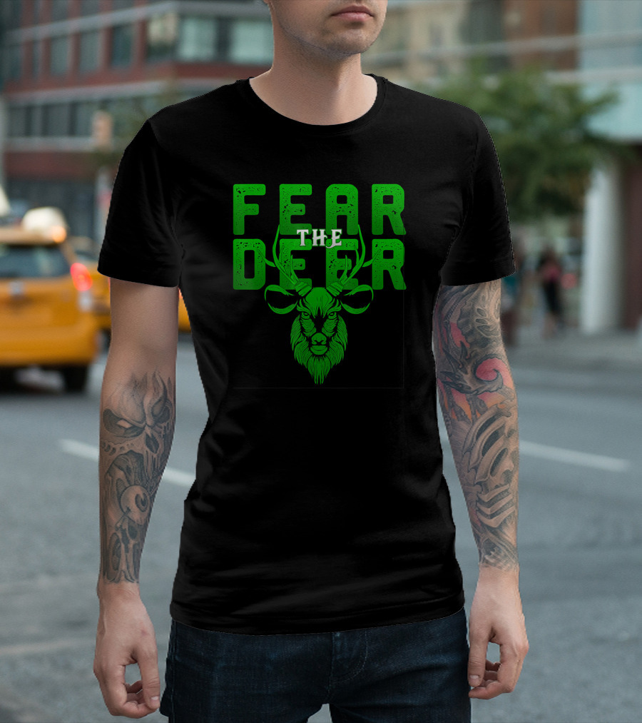 Fear The Deer Milwaukee Buck Team Spirit T-Shirt
