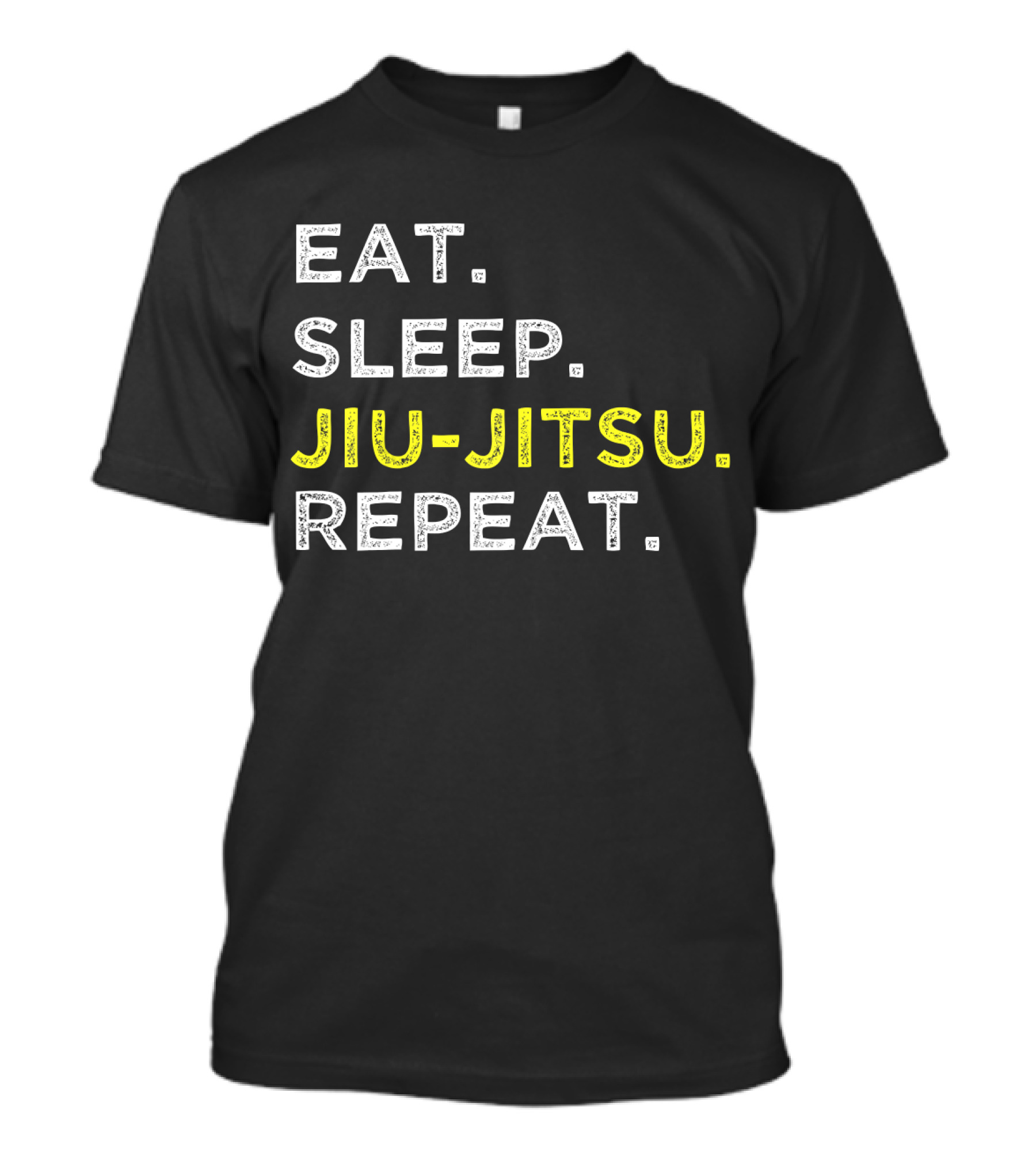 Eat Sleep Jiu-Jitsu Repeat Funny Jiu Jitsu T-Shirt