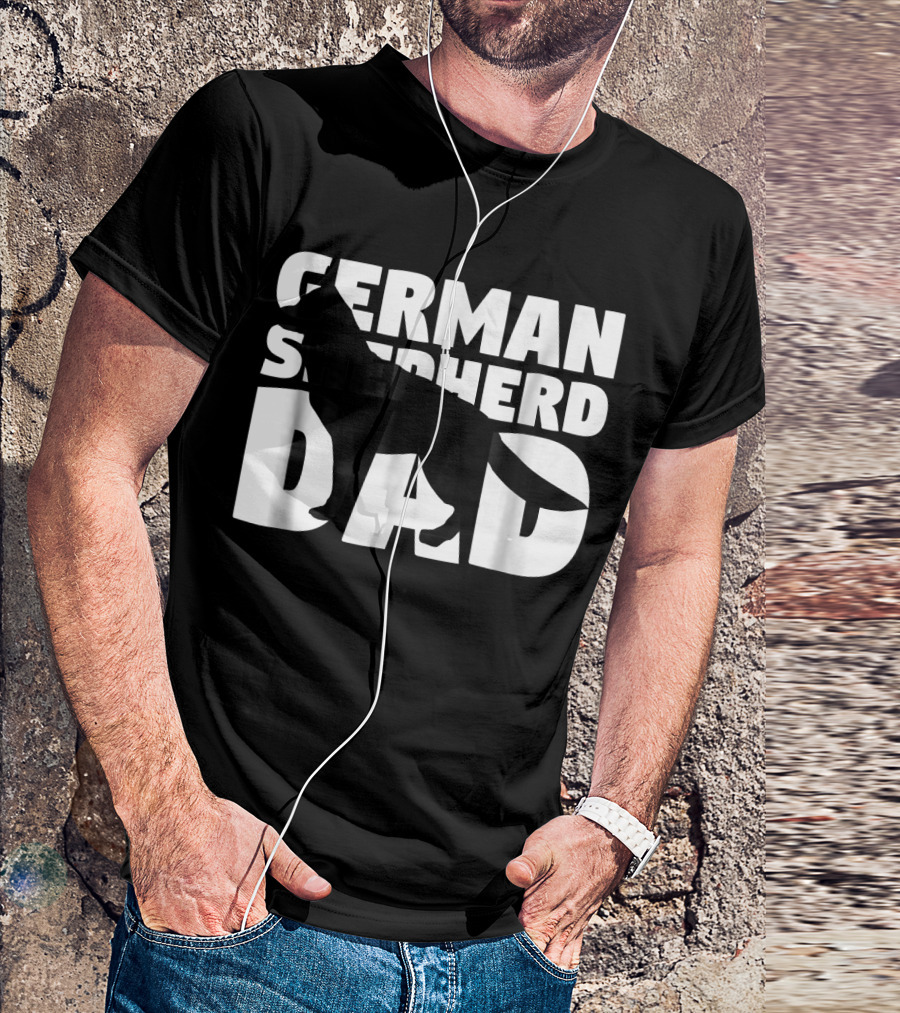 German Shepherd Dad T-Shirt