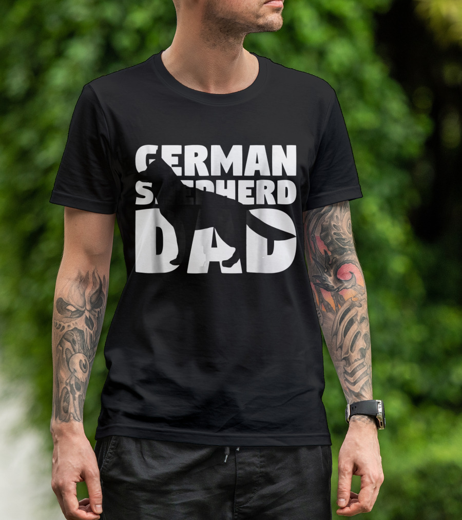 German Shepherd Dad T-Shirt