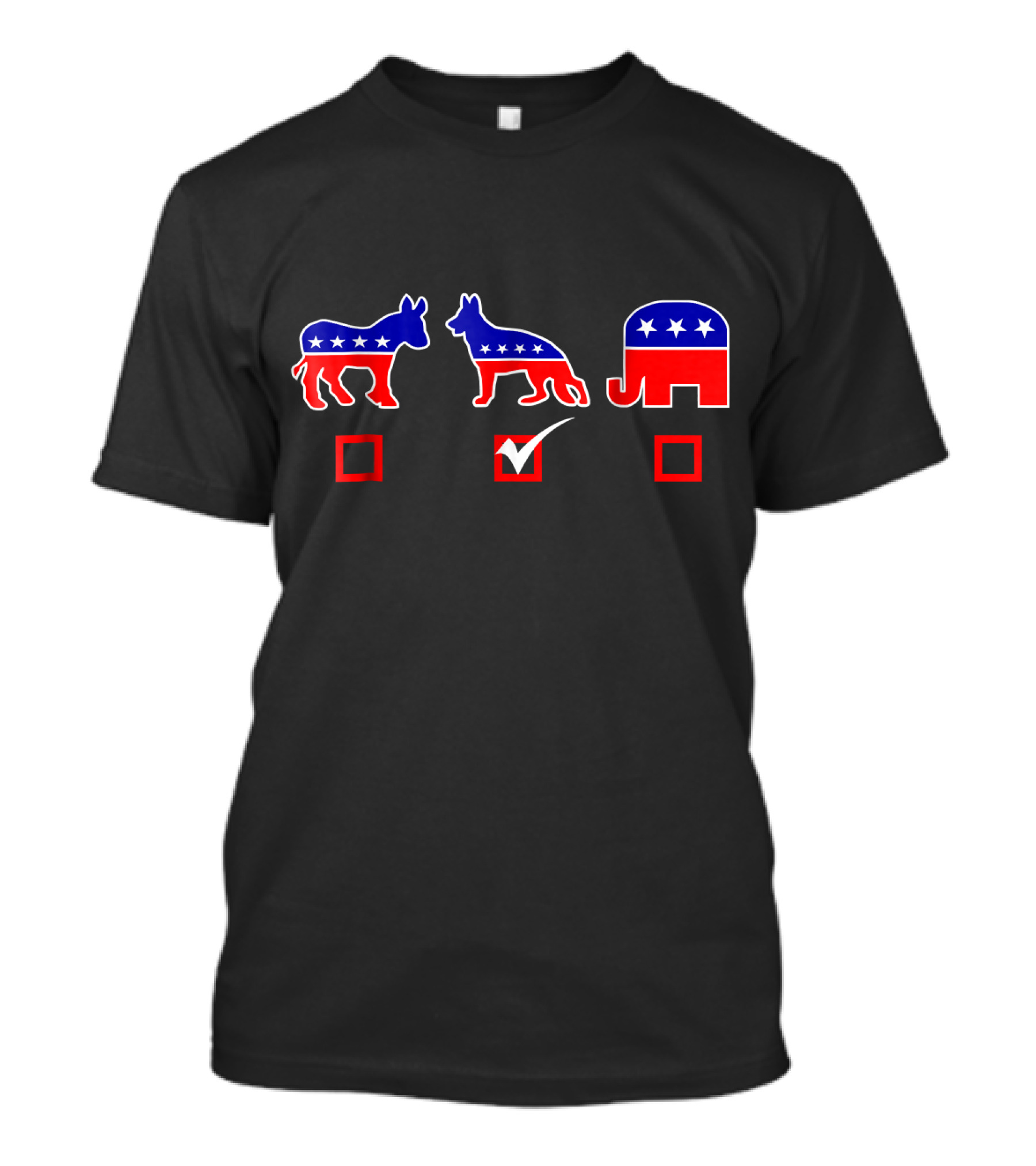 German Shepherd For President Election Vote T-Shirt