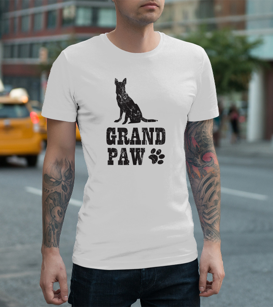 German Shepherd Grand Paw T-Shirt