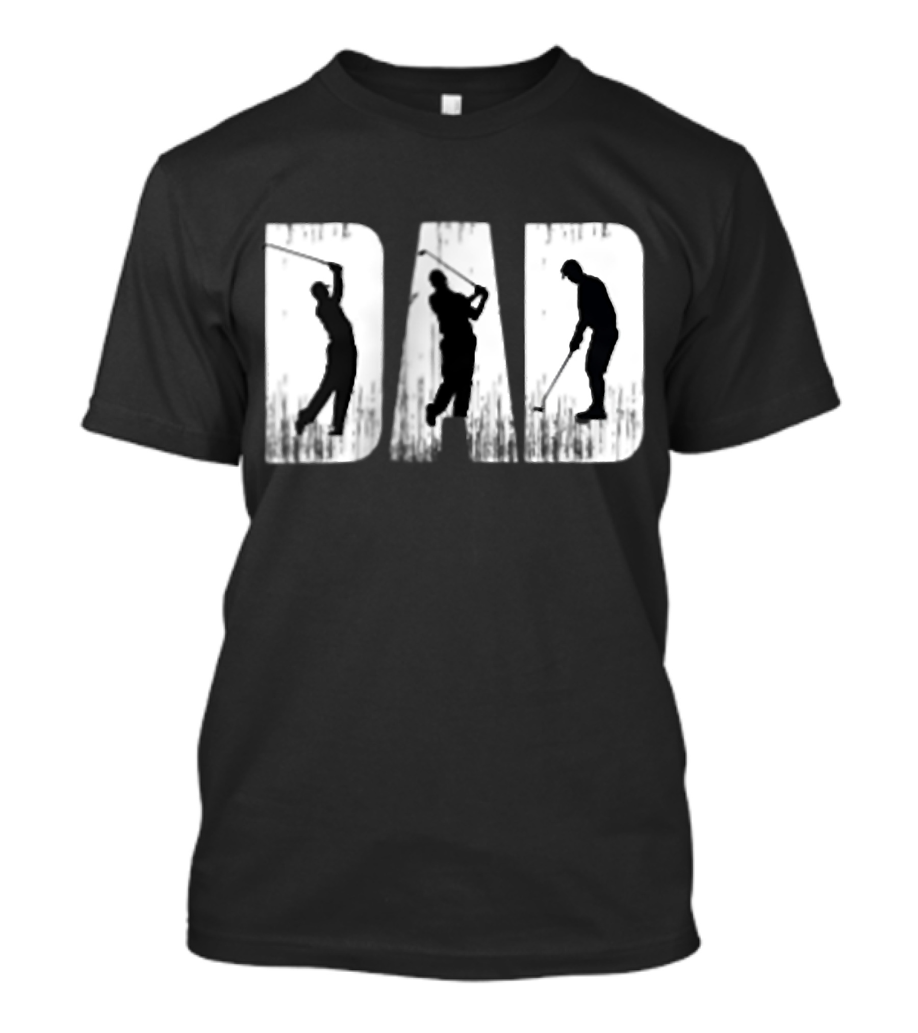 Golf Dad Sport Game Player Swing T-Shirt