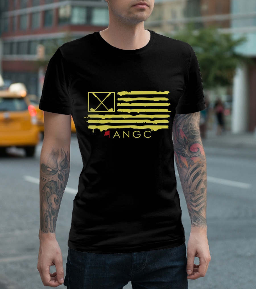 ANGC Golf Masters American Flag T-Shirt