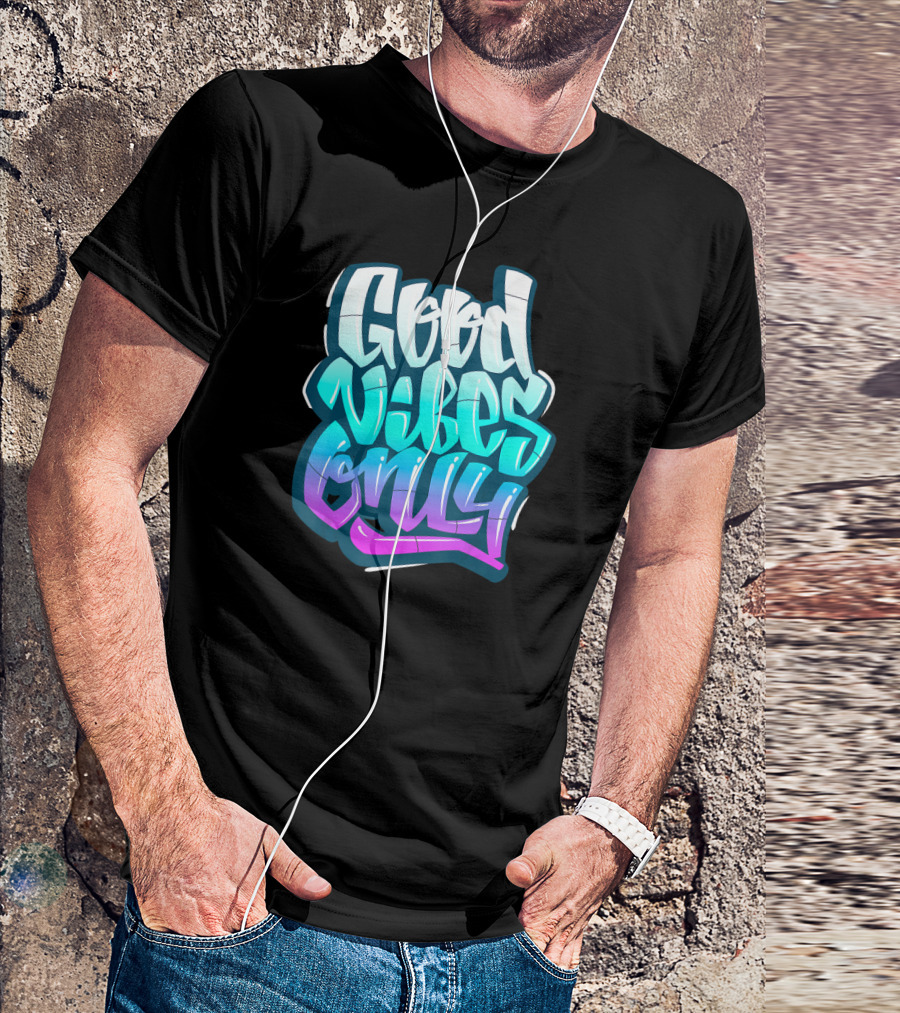 Good Vibes Only Quotes Top Inspira T-Shirt