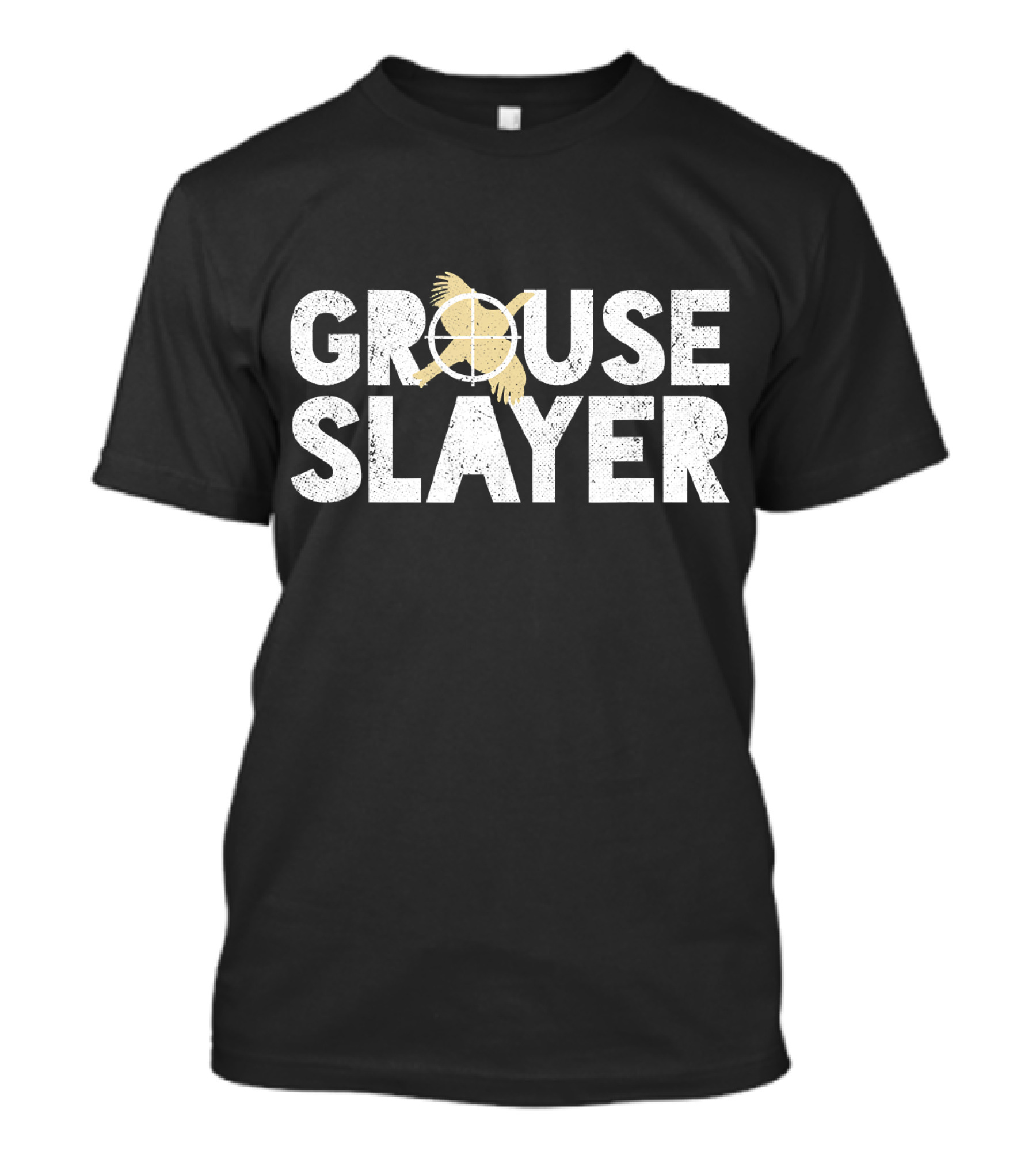 Grouse Slayer Funny Grouse Hunting Humor Bird Target T-Shirt