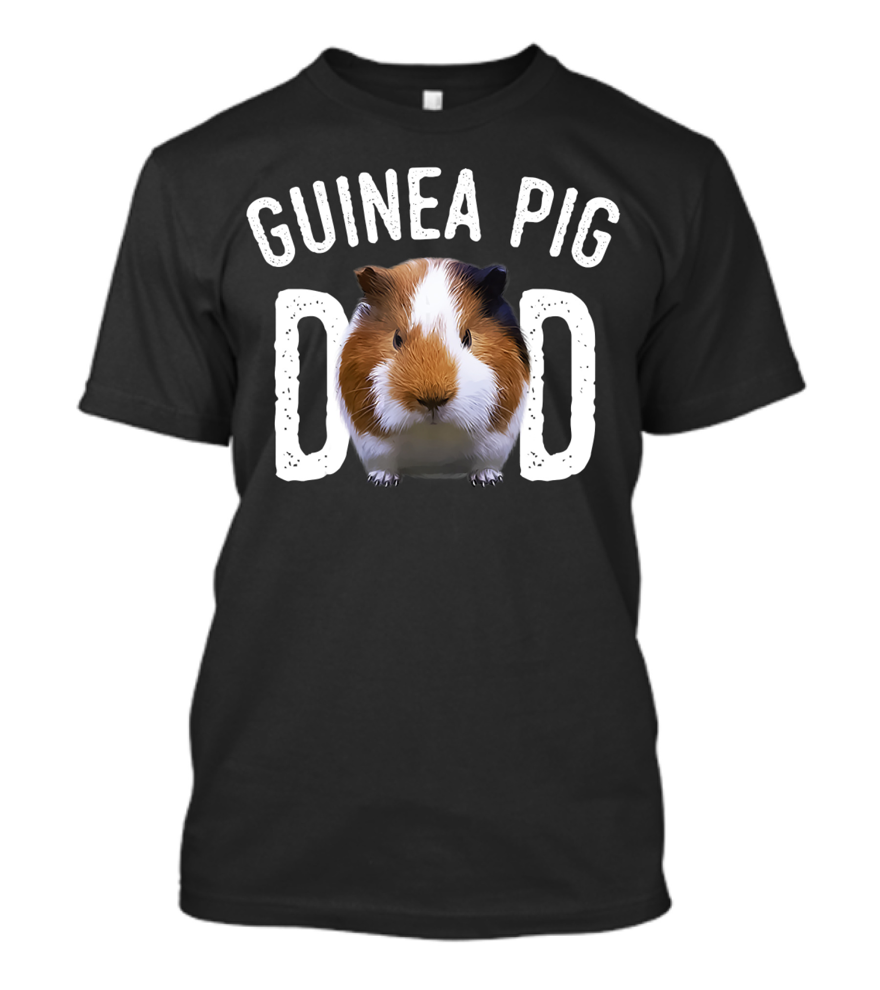 Guinea Pig Dad Owner Male T-Shirt