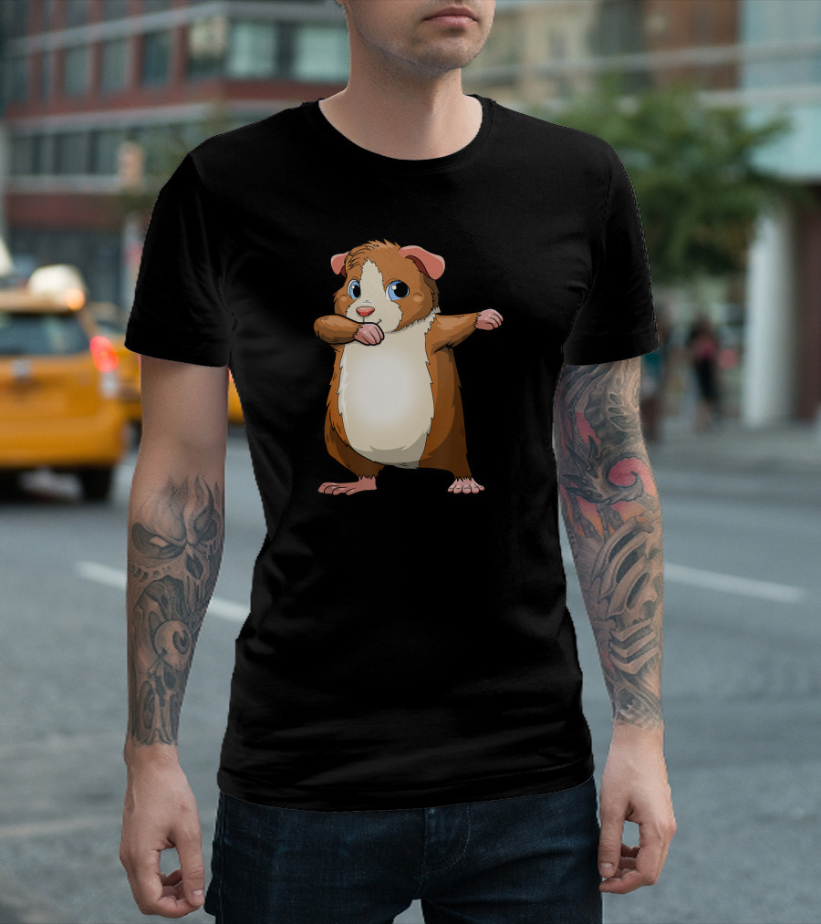 Guinea Pig Funny Dabbing Furry T-Shirt