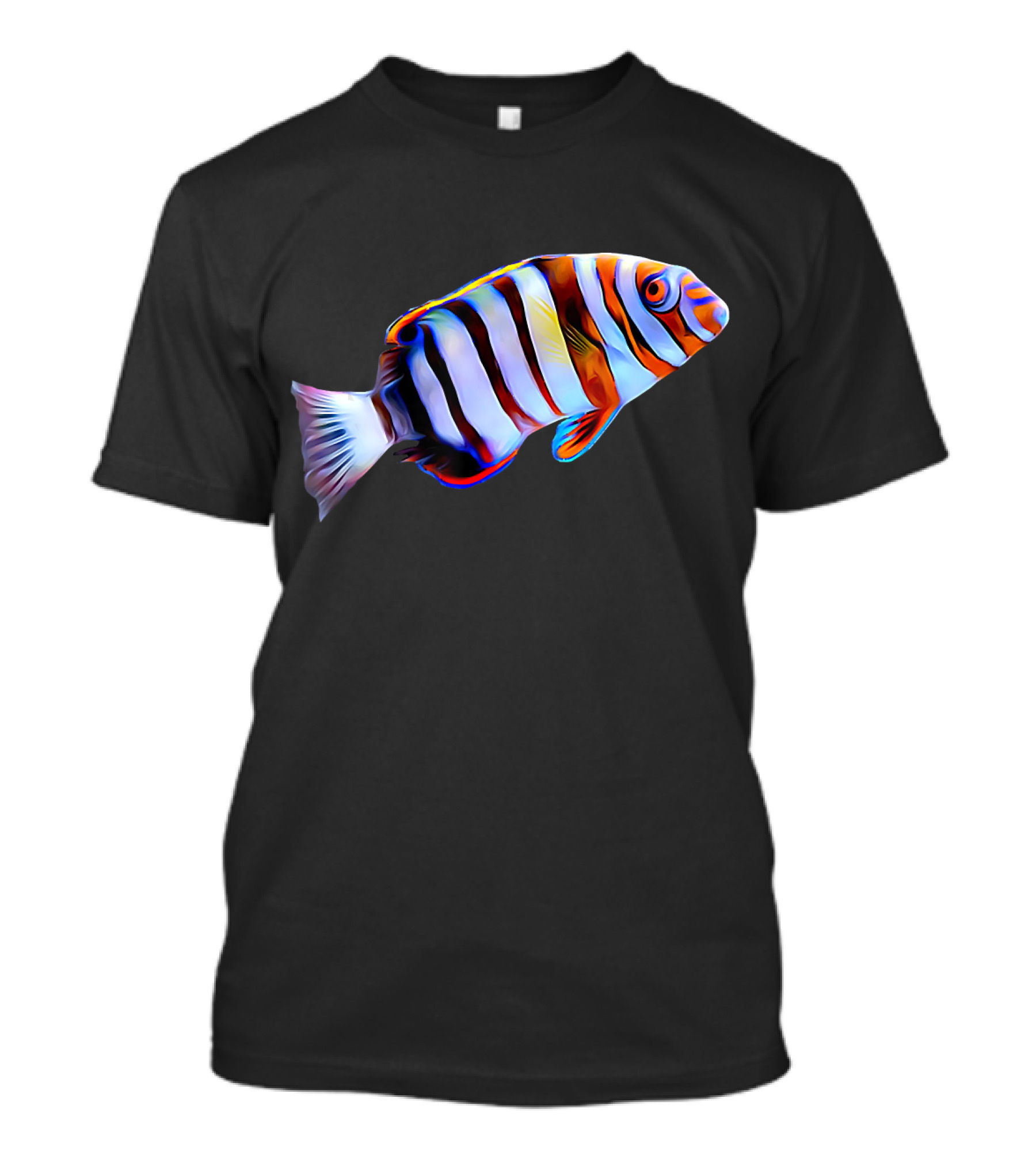 Harlequin Tusk Wrasse Saltwater Coral Reef Fish T-Shirt
