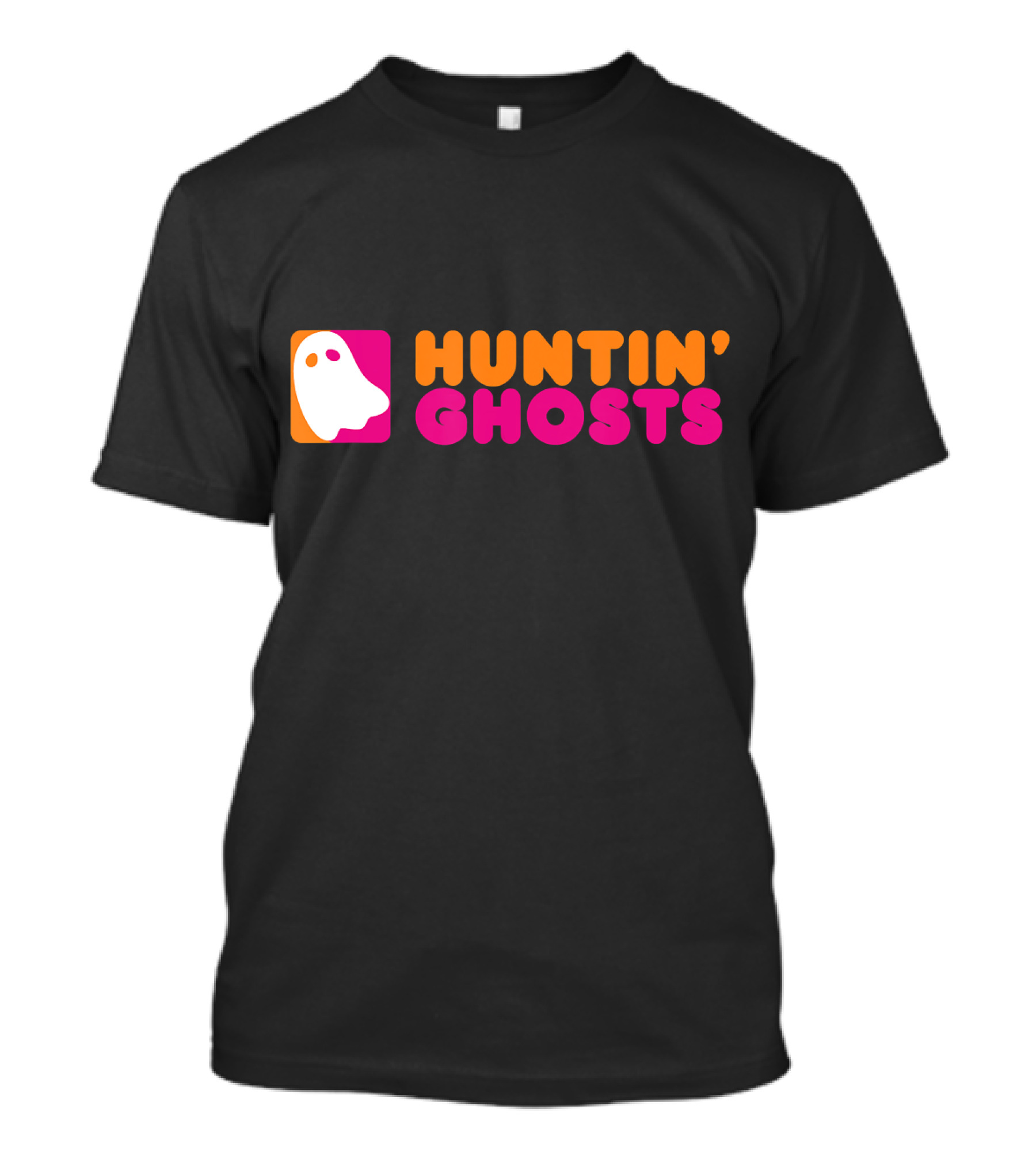 Huntin' Ghosts Ghost Hunting Retro Iconic Ghost T-Shirt