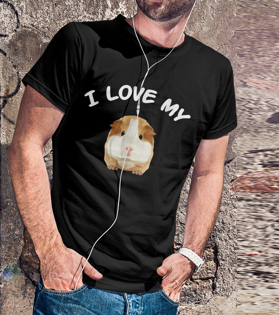 I Love My Guinea Pig Perfect Guinea T-Shirt