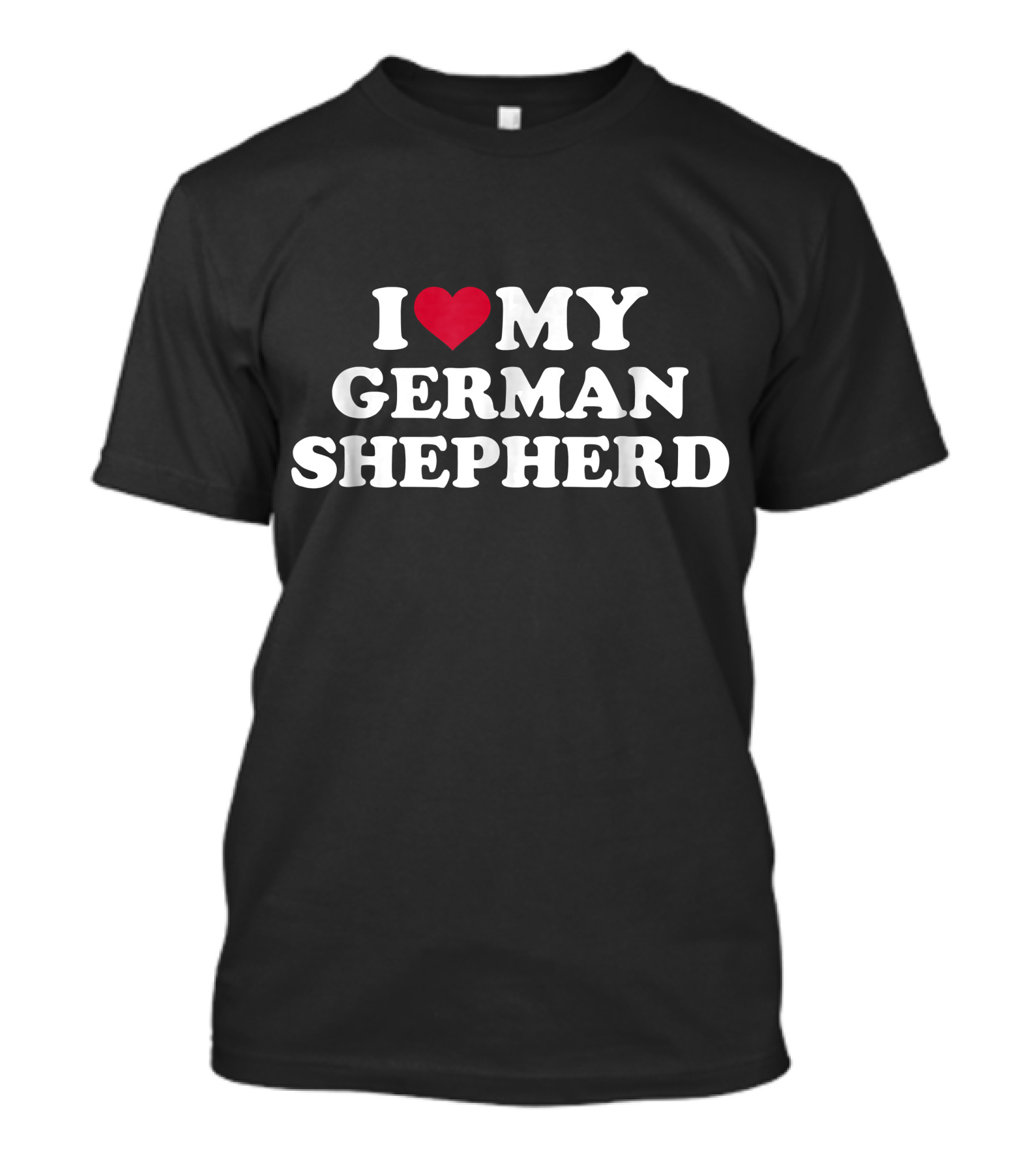I Heart My German Shepherd T-Shirt