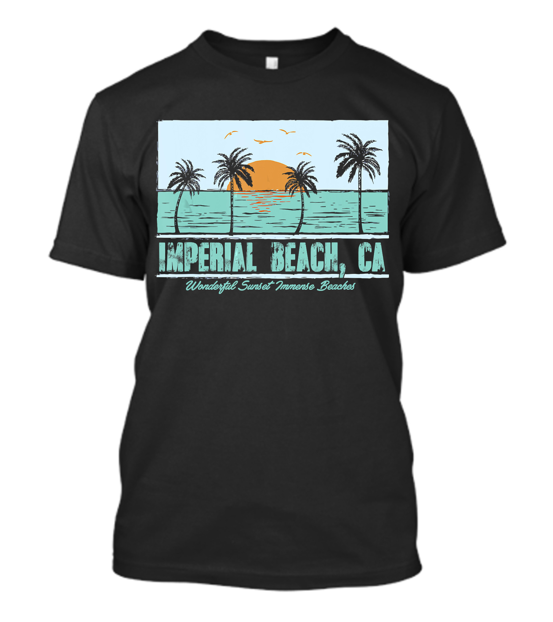 Imperial Beach CA Wonderful Sunset Immense Beaches T-Shirt
