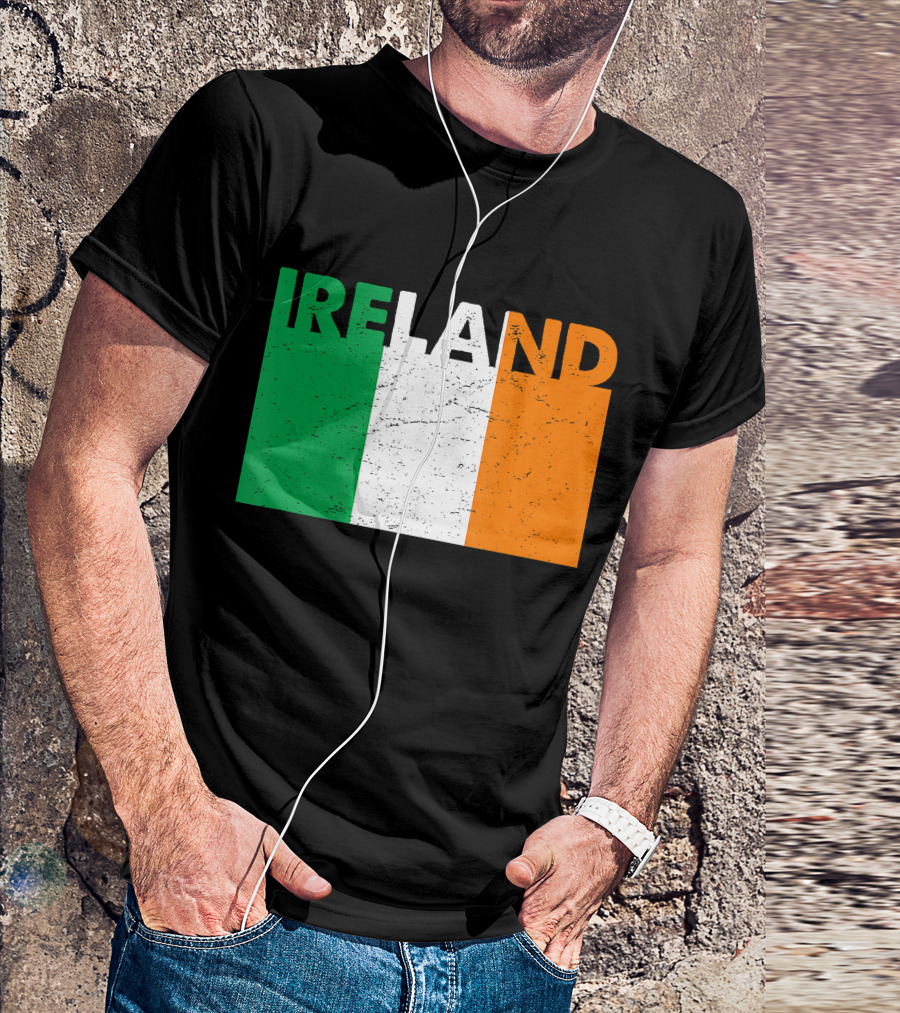 IRELAND Flag Vintage Irish Pride T-Shirt