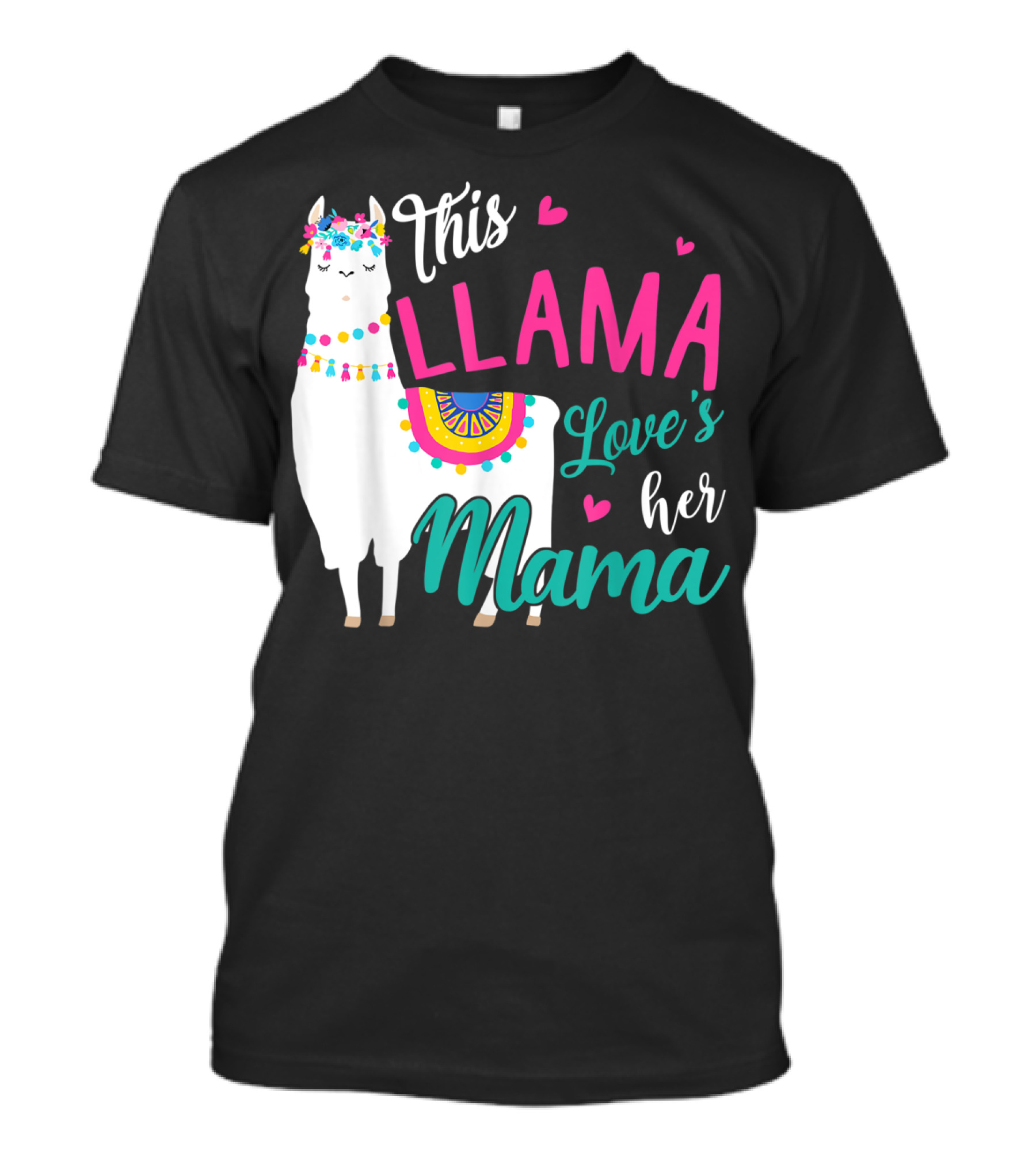 This Llama Loves Her Mama Mother's Day T-Shirt