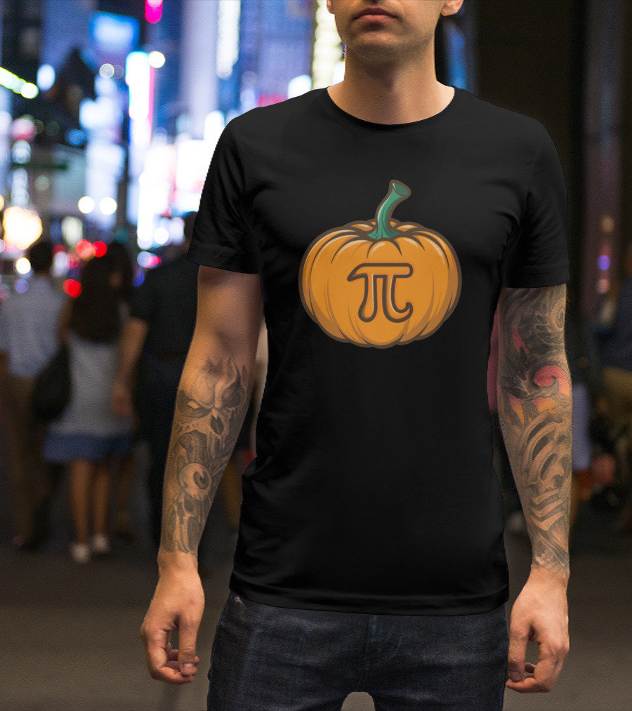 Halloween Pumpkin Pi Thanksgiving T-Shirt