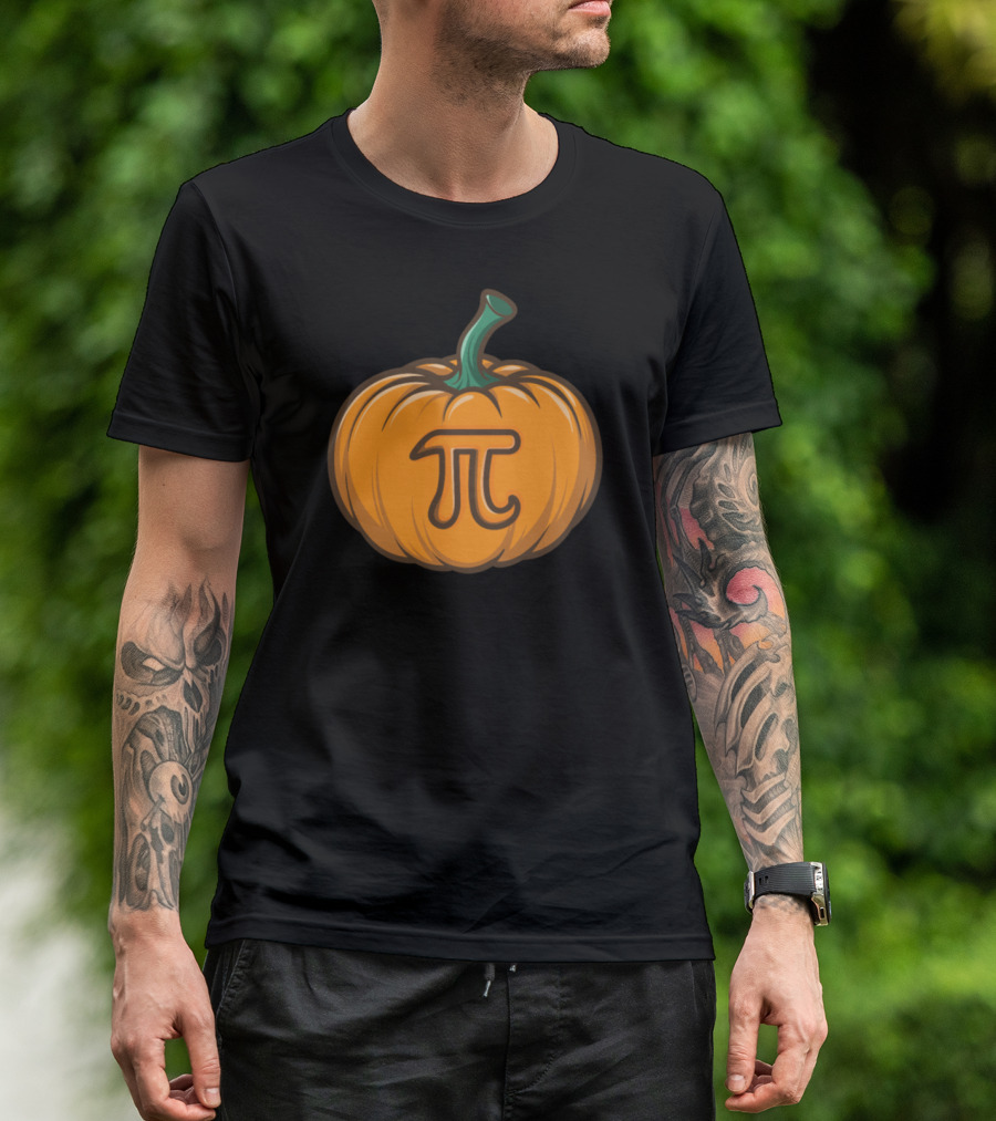 Halloween Pumpkin Pi Thanksgiving T-Shirt