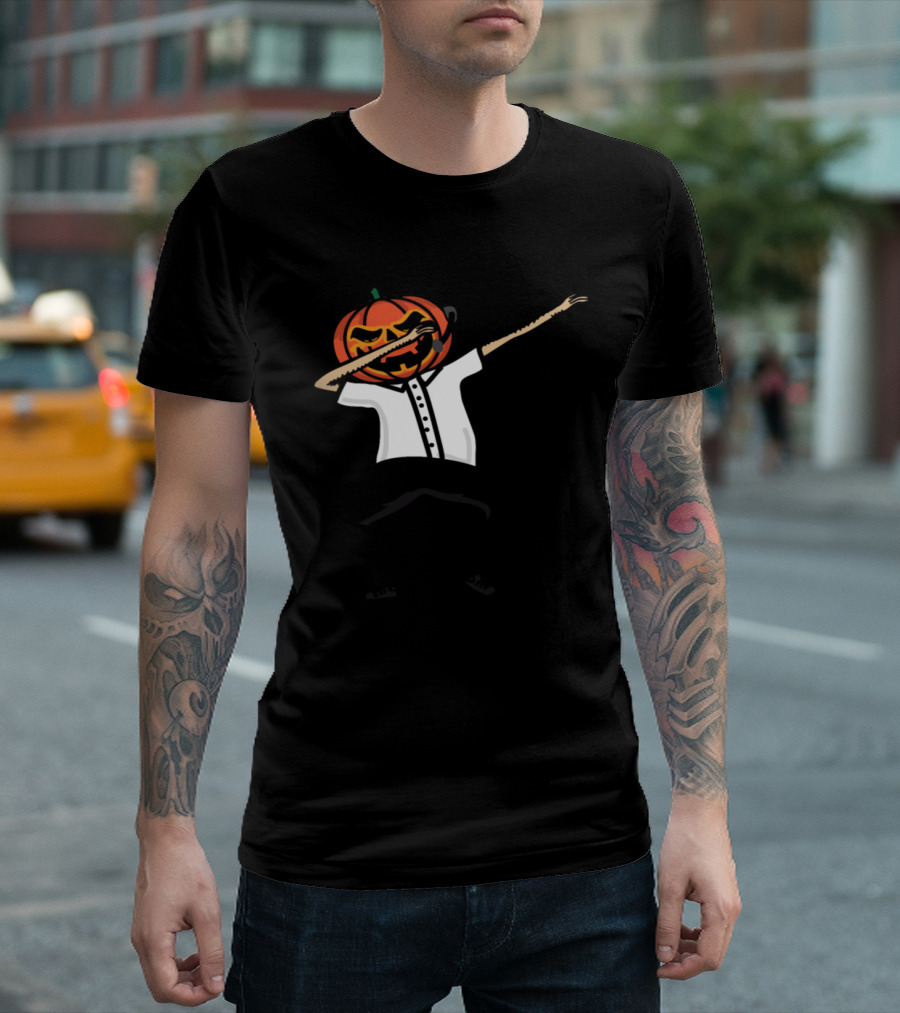 PUMPKIN DAB CUSTOMER SERVICE 01 HALLOWEEN DANCE HEADSET T-Shirt