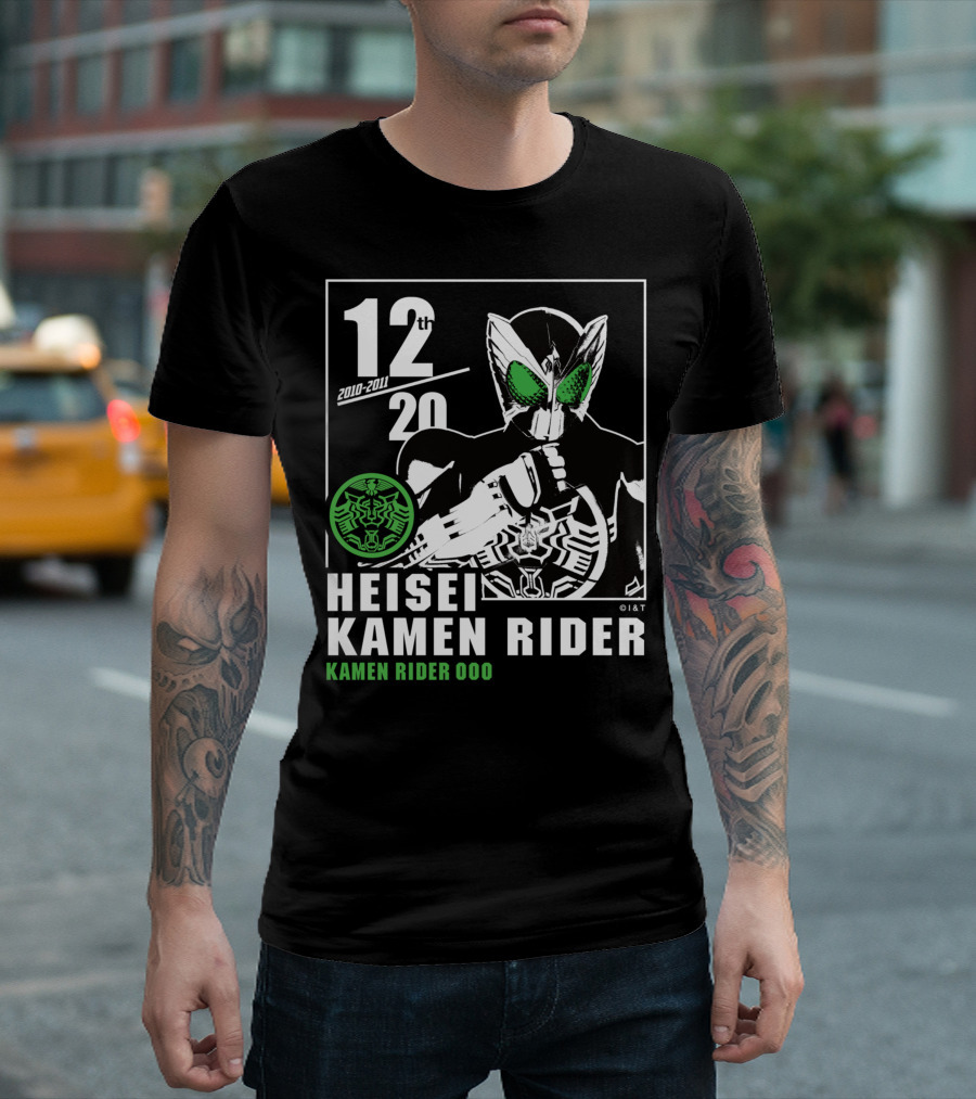 Heisei Kamen Rider 12th Anniversary 2010-2011 Kamen Rider OOO T-Shirt