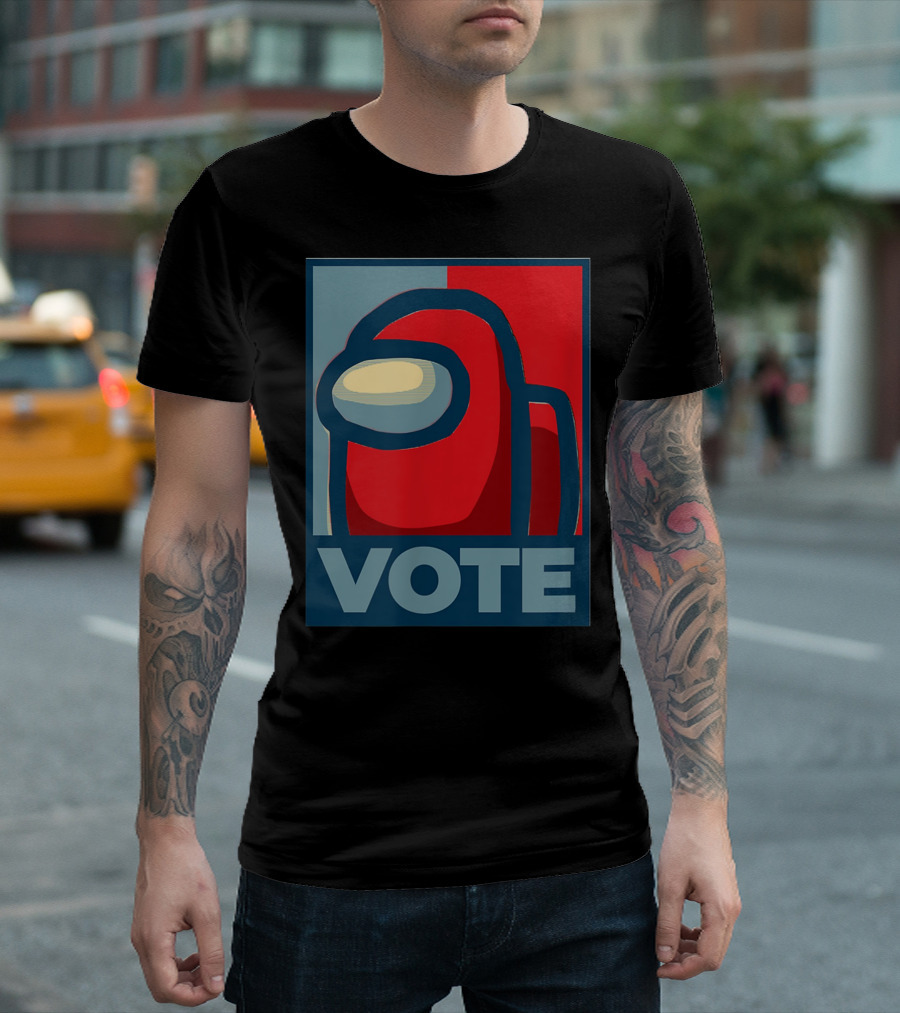 Vote Suspect Meme Among Us Impostor T-Shirt