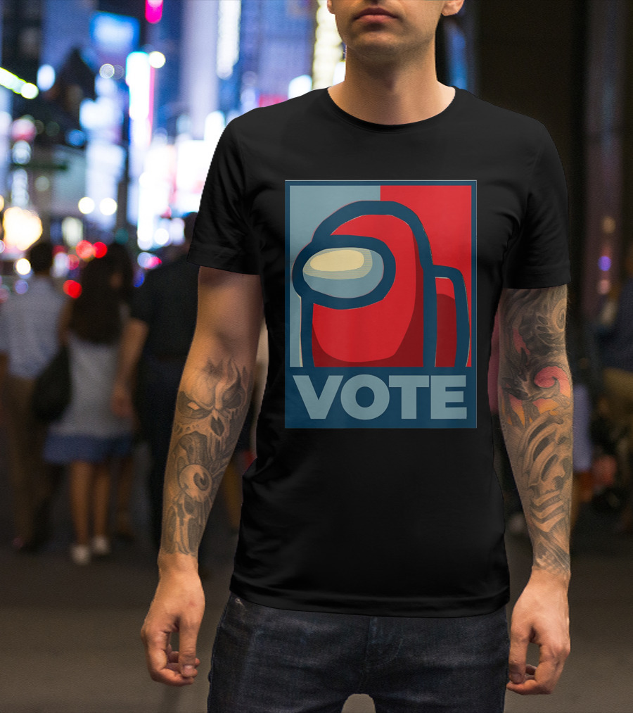 Vote Suspect Meme Among Us Impostor T-Shirt