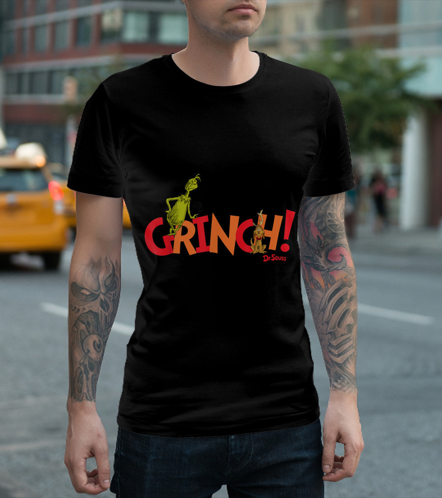 Dr Seuss Grinch and Max T-Shirt
