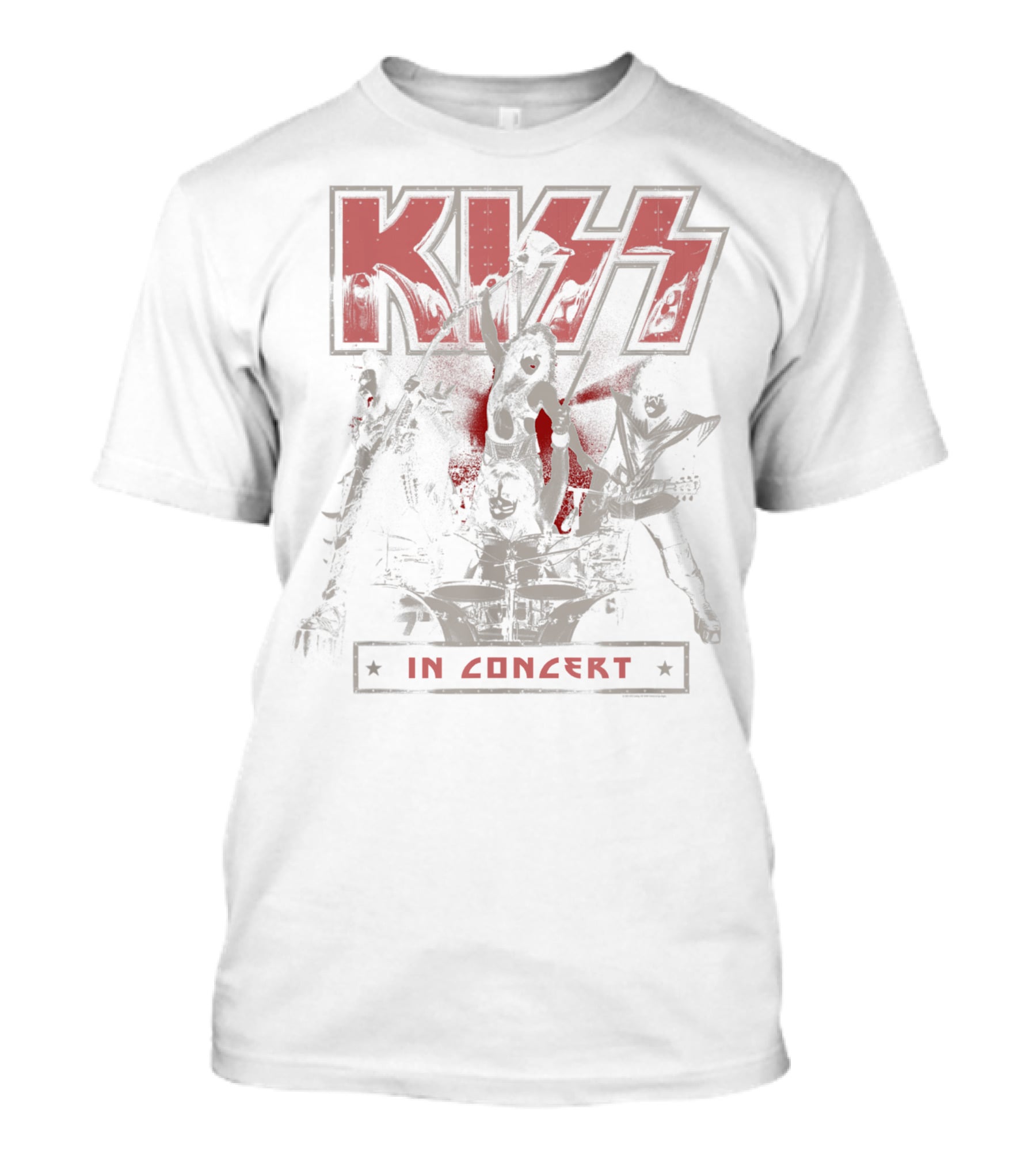 KISS Live Band Performance In Concert T-Shirt