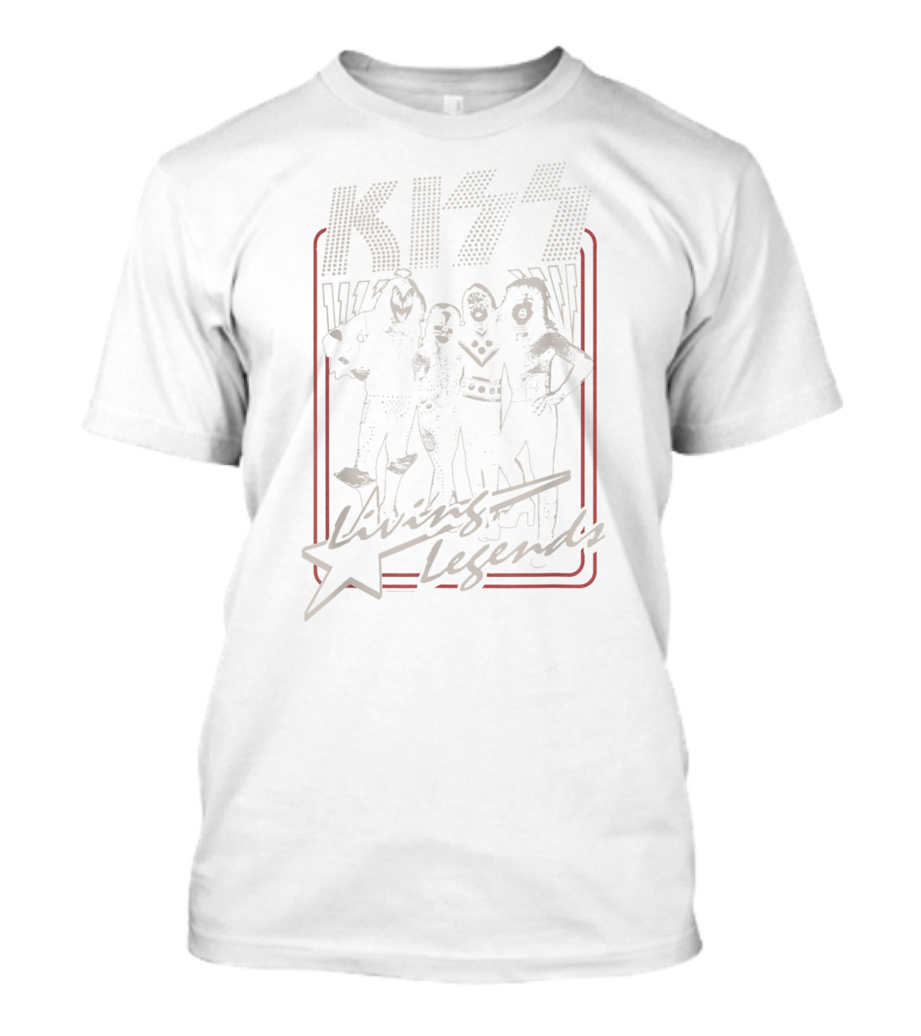 KISS Living Legends Star T-Shirt