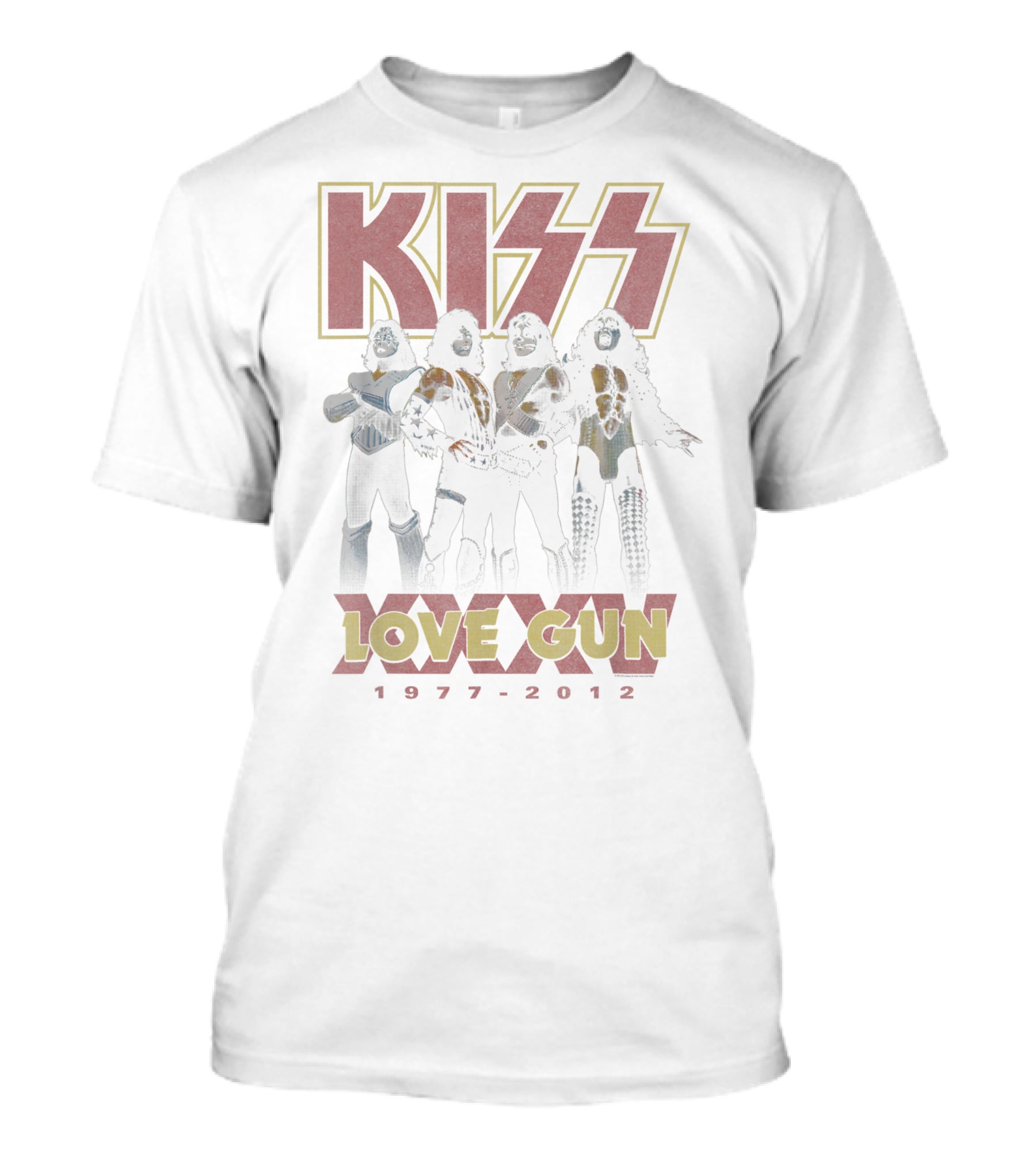KISS Love Gun 1977-2012 XXXV T-Shirt