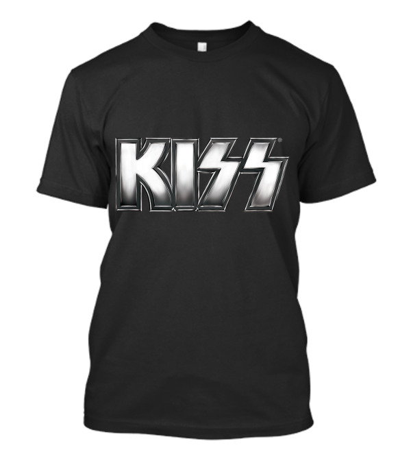 KISS Silver Metallic T-Shirt