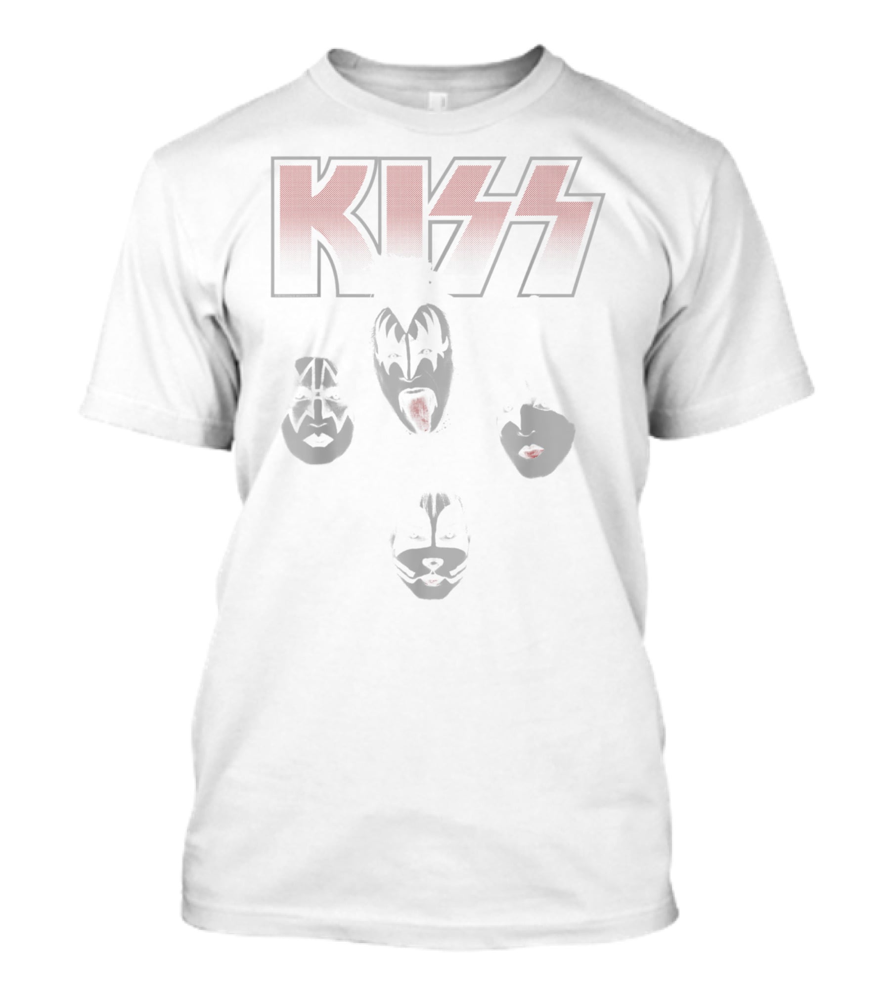 KISS Band Iconic Face Paint T-Shirt