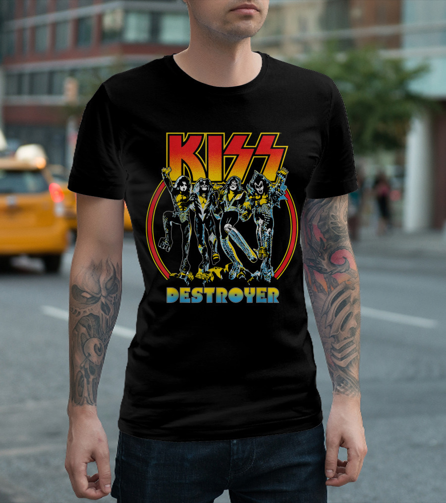 KISS Destroyer Rock And Roll Party T-Shirt