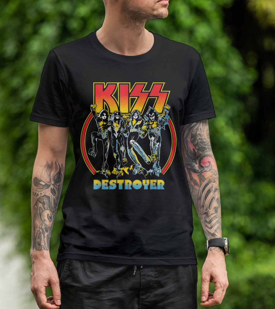 KISS Destroyer Rock And Roll Party T-Shirt