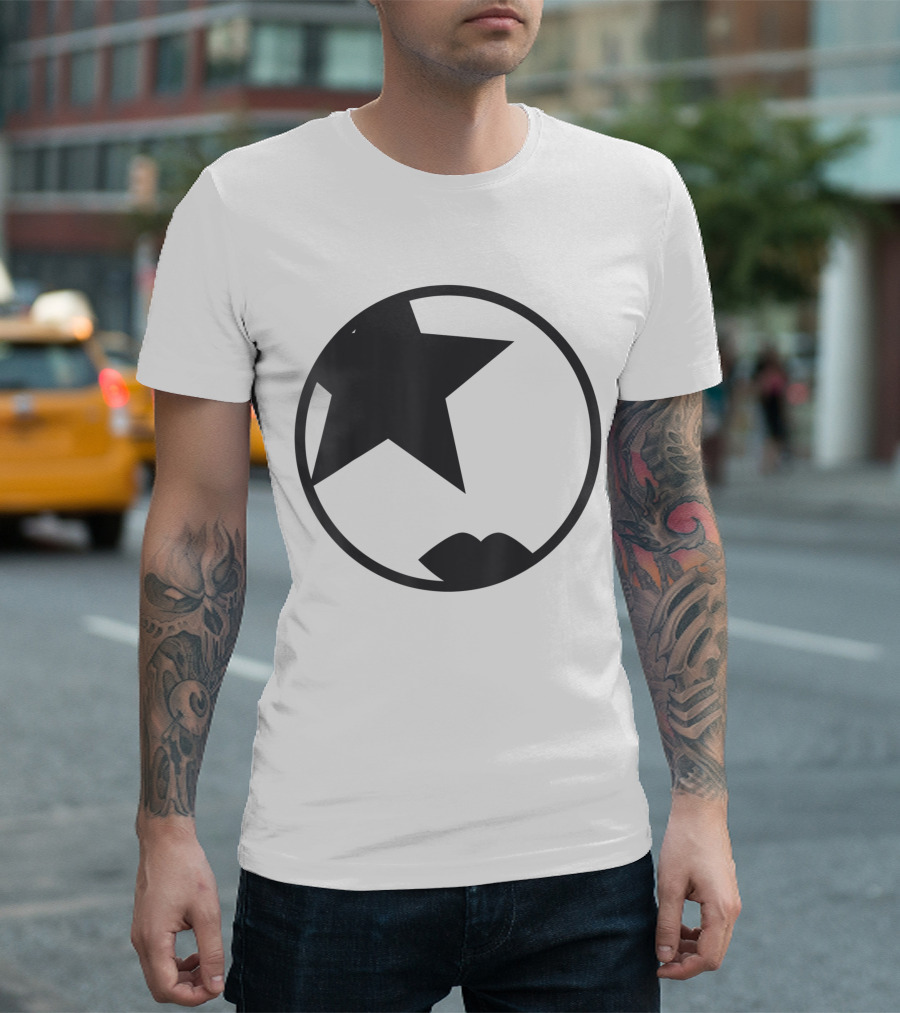 KISS Starchild Star Lips Circle T-Shirt