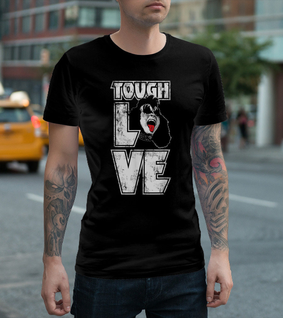 Tough Love Gene KISS Rock Iconic T-Shirt