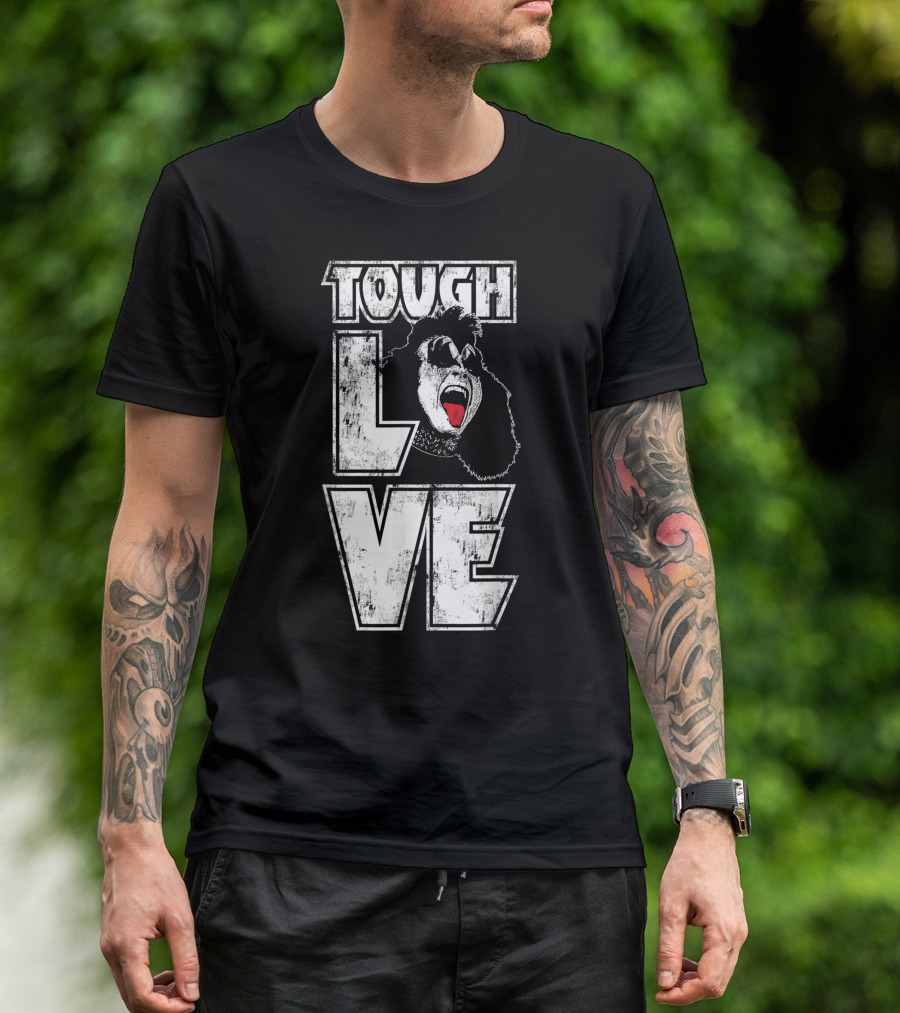 Tough Love Gene KISS Rock Iconic T-Shirt