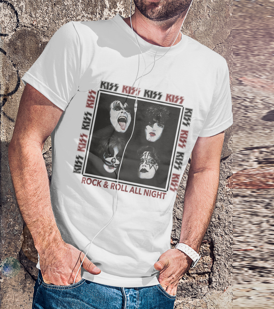 KISS Rock And Roll All Night World Domination T-Shirt