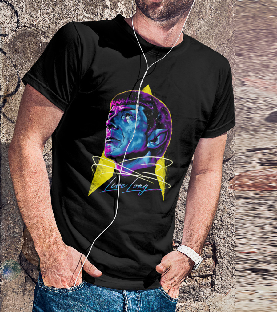 Live Long Star Trek Spock T-Shirt