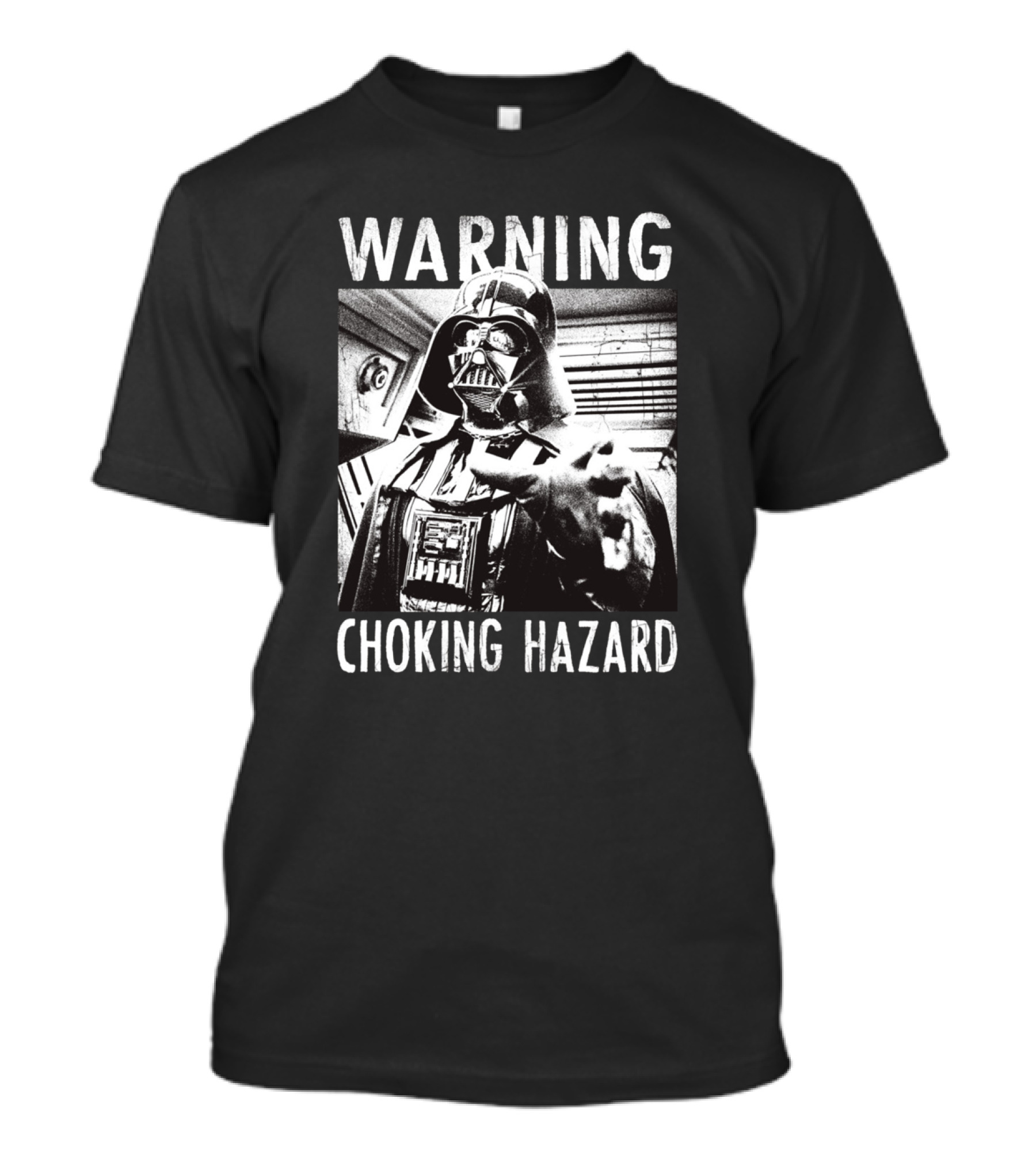 Warning Star Wars Choking Hazard Darth Vader T-Shirt