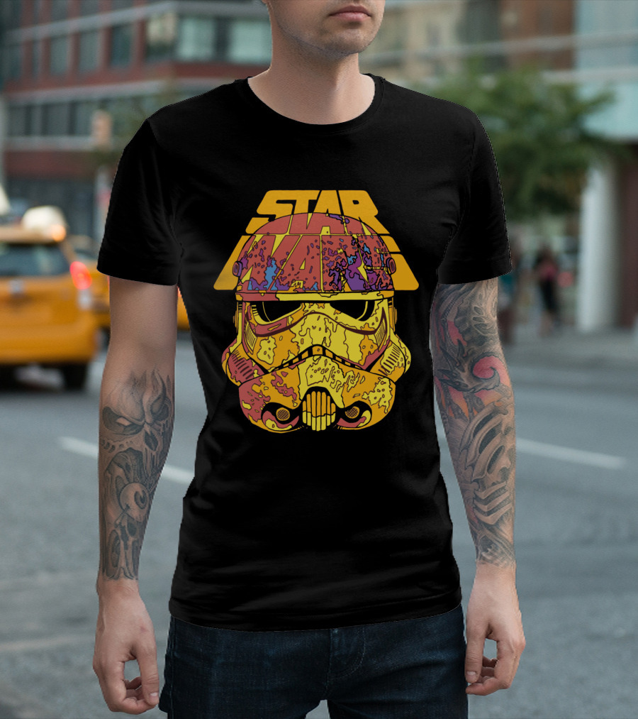 Star Wars Colorful Stormtrooper Mask T-Shirt