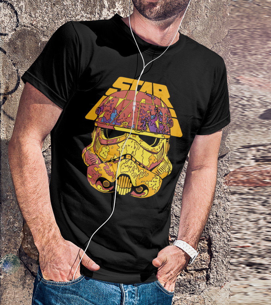 Star Wars Colorful Stormtrooper Mask T-Shirt
