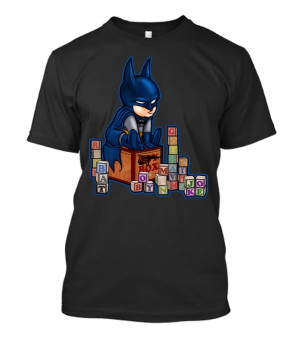 Cool Gotham Batman Blocks Joker Toy Box T-Shirt