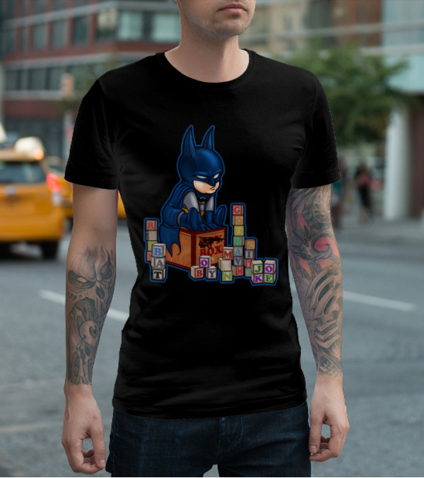 Cool Gotham Batman Blocks Joker Toy Box T-Shirt