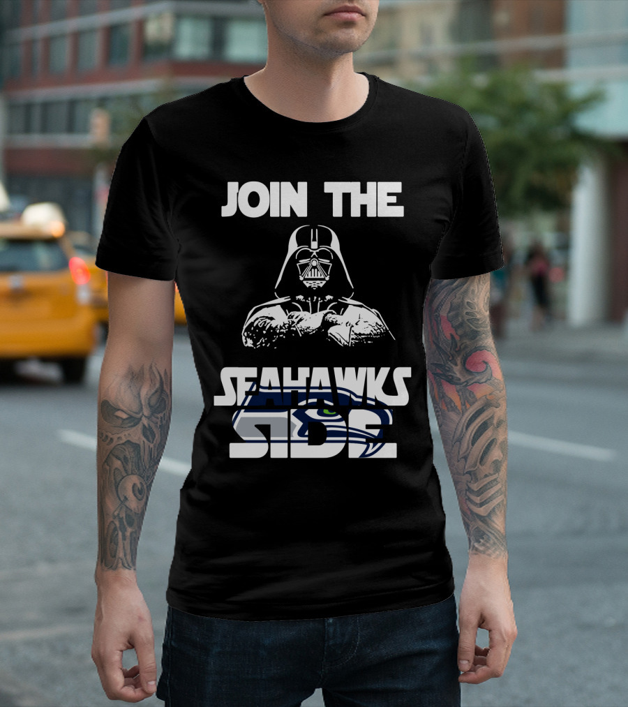 Join The Seahawks Side Seattle Seahawks T-Shirt
